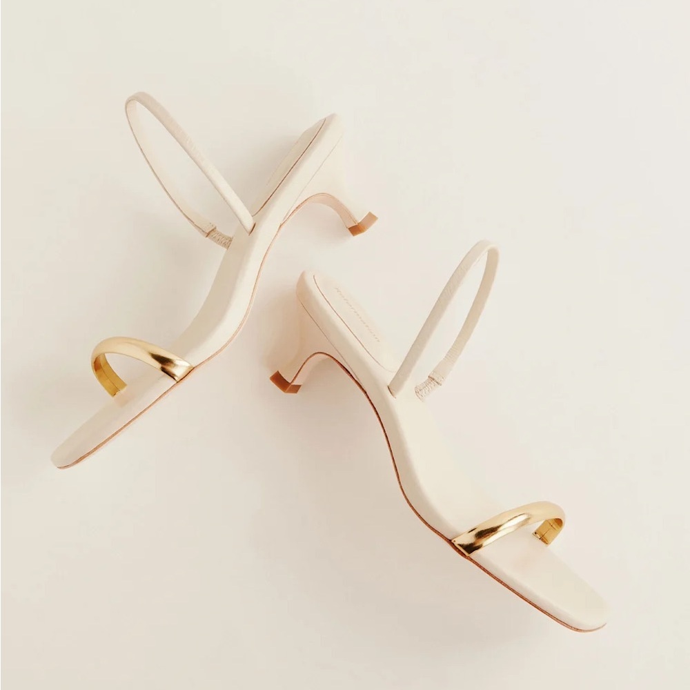 Reformation Samantha Kitten Heeled Sandal